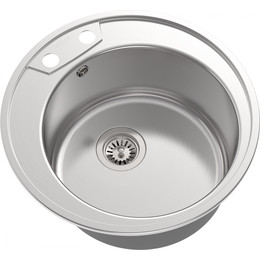 Кухонная мойка Oulin OL-R510 1 мм, нержавеющая сталь - фото 