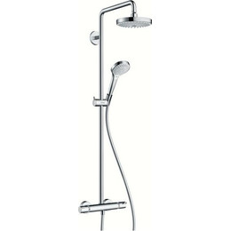 Душевая стойка Hansgrohe Croma Select S 180 2jet Showerpipe 27253400, белый/хром - фото 