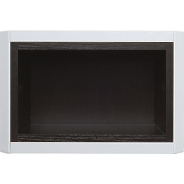 Модуль подвесной открытый Акватон Брук 30 см 1A202603BCDF0, белый/дуб феррара - фото 