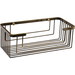 Полочка WasserKraft Exter K-744 25 см, цвет светлая бронза - фото 