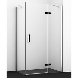 Душевое ограждение WasserKraft Aller 120х90 см R 10H07RBLACK, чёрный/прозрачное - фото 