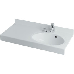 Раковина Акватон Отель 100 см 1A70083NOT01R - фото 