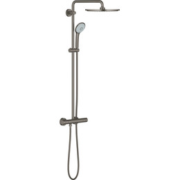 Душевая стойка с термостатом Grohe Euphoria XXL System 310 26075AL0, графит - фото 