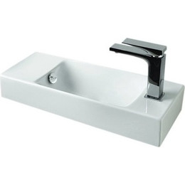 Раковина подвесная ArtCeram Lavamani Union 55 см LML002 01 00 bi - фото 