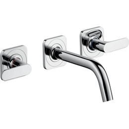 Смеситель для раковины настенный Axor Citterio M 34313000 - фото 