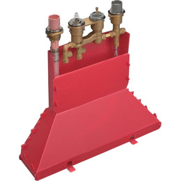 Скрытая часть для смесителя для ванны на 4 отверстия Axor 15482180 - фото 