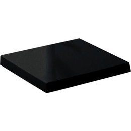 Сиденье с крышкой для унитаза Simas Frozen микролифт FZ004 nero/cr - фото 