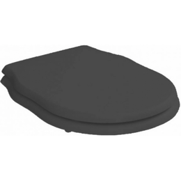 Сиденье с крышкой для унитаза Artceram Hermitage микролифт HEA005 03 71 nero/cr - фото 
