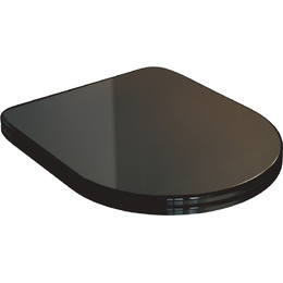 Сиденье с крышкой для унитаза Kerama Marazzi Pompei микролифт PO.seat.01\BLK, чёрный - фото 