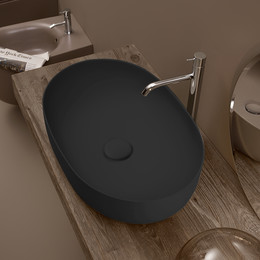 Раковина-чаша Kerasan Nolita 60 см 534331*0, черный - фото 