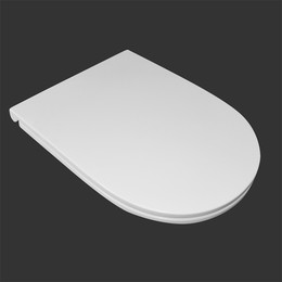 Сиденье с крышкой для унитаза Kerasan Aquatech микролифт 379101 bi/cr - фото 