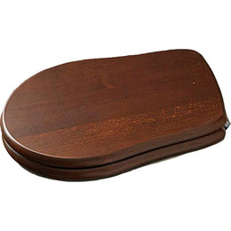 Сиденье с крышкой для унитаза Kerasan Retro микролифт 108840 noc/cr, цвет дерево - фото 