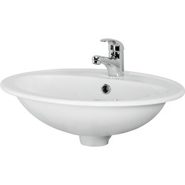 Раковина врезная на столешницу Cersanit Calla 54 см S-UM-Cl/1-w - фото 