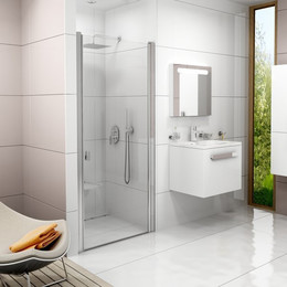 Душевая дверь Ravak Chrome CSD1 80 см 0QV40C00Z1 алюминий/прозрачное - фото 