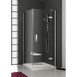 Душевое ограждение Ravak SmartLine SMSD2+SMPS 110х100 см R, хром/прозрачное - фото 