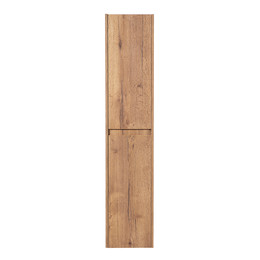 Пенал подвесной BelBagno KRAFT-1600-2A-SC-RT-L 35 см, левый, Rovere Tabacco - фото 