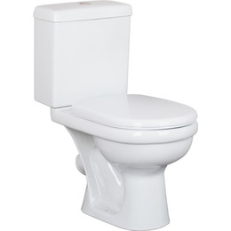 Унитаз-компакт Santeri Визит 1.P405.3.S00.00B.F с крышкой полипропилен - фото 