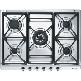 Газовая варочная поверхность Smeg Classica SE70SGH-5 - фото 