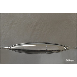 Кнопка смыва BelBagno ARTCRAFT BB-P46018, хром/металл - фото 