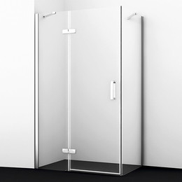 Душевое ограждение WasserKraft Aller 120х80 см L 10H06LWHITE, белый/прозрачное - фото 