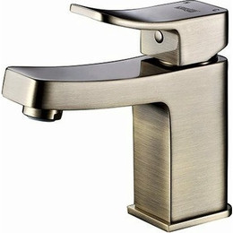 Смеситель для раковины WasserKraft Exter 1603, светлая бронза - фото 