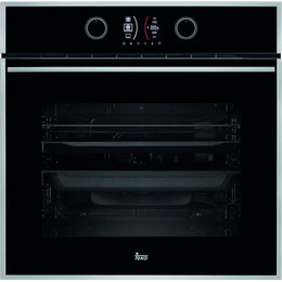 Электрический духовой шкаф Teka Maestro HLB 860 Stainless steel 41560098 (чёрное стекло) - фото 