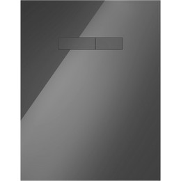 Верхняя панель TECElux 9650005, стекло черное, клавиши черные - фото 