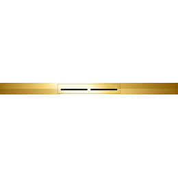 Трап TECEdrainprofile 80 см 670812, нержавеющая сталь, глянец/позолоченный, Цвет производителя: глянец, позолоченный, Размер трапа: 800 - фото 