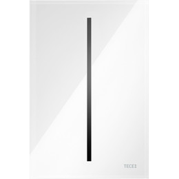 Кнопка смыва с инфракрасным датчиком TECEfilo (питание от сети 230 В) 9242060, стекло, белый - фото 