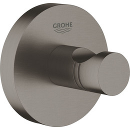 Крючок Grohe Essentials 40364AL1, цвет тёмный графит матовый - фото 