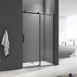 Душевая дверь Bas Galaxy WTW-170-C-B 170 см чёрный/прозрачное - фото 