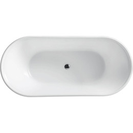 Ванна отдельностоящая BelBagno BB402-1700-790 170х80 см - фото 