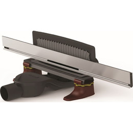 Трап Berges Wasserhaus Wall 60 см 090156, нержавеющая сталь, Цвет производителя: хром матовый, Размер трапа: 600 - фото 