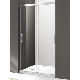 Душевая дверь Cezares 120 см TANDEM-SOFT-BF-2-120-P-Cr, хром/матовое - фото 