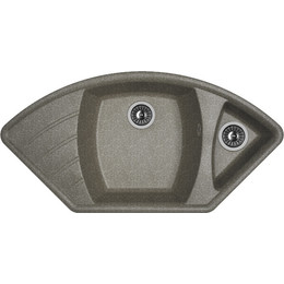 Кухонная мойка Dr.Gans Габи 25.050.E1015.407, чёрный - фото 