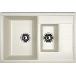 Кухонная мойка Dr.Gans Астра 760К 25.065.D0760.401, белый - фото 