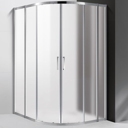 Душевое ограждение Cezares 110х100 см MOLVENO-RH-22-110/100-P-Cr, хром/матовое - фото 