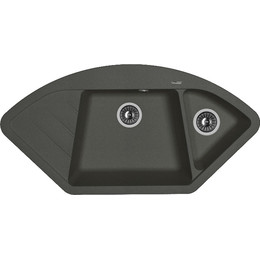 Кухонная мойка Florentina Веста 20.285.Е1005.102, чёрный - фото 