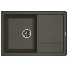Кухонная мойка Florentina Липси 760 20.160.D0760.302, антрацит, Цвет производителя: чёрный - фото 