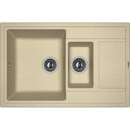 Кухонная мойка Florentina Липси 780K 20.250.D0780.104, бежевый, Цвет производителя: бежевый - фото 