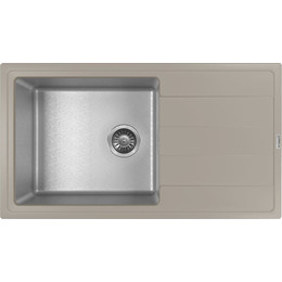 Кухонная мойка Florentina Комби 860 21.400.D0860.305, грей, Цвет производителя: грей - фото 