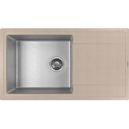 Кухонная мойка Florentina Комби 860 21.400.D0860.107, песочный, Цвет производителя: песочный - фото 