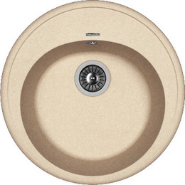 Кухонная мойка Florentina Лотос 510 20.290.В0510.107, песочный, Цвет производителя: песочный - фото 
