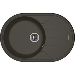 Кухонная мойка Florentina Лотос 780 20.295.C0780.302, антрацит, Цвет производителя: чёрный - фото 