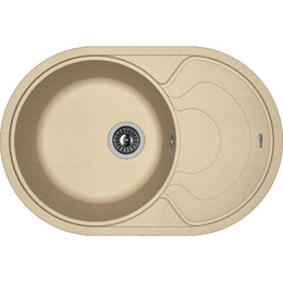 Кухонная мойка Florentina Родос 760 20.140.D0760.104, бежевый, Цвет производителя: бежевый - фото 