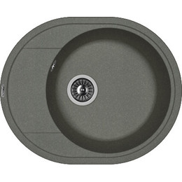 Кухонная мойка Florentina Родос 580 20.240.В0580.102, чёрный, Цвет производителя: чёрный - фото 