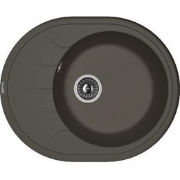 Кухонная мойка Florentina Родос 620 20.245.В0620.302, антрацит, Цвет производителя: чёрный - фото 