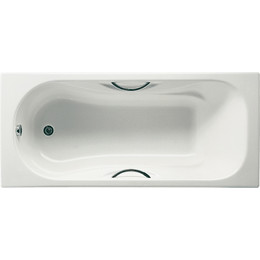 Ванна чугунная Roca Malibu 150x75 см 2315G000R с антискользящим покрытием - фото 