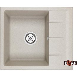 Кухонная мойка Emar EMQ-1580.Q, барит, Цвет производителя: барит - фото 