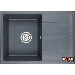 Кухонная мойка Emar EMQ-1700.Q, антрацит, Цвет производителя: антрацит - фото 
